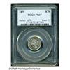 Image 1 : 1879 3CN PR67 PCGS. Sharply struck, with bright b