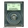 Image 1 : 1881 3CN PR67 PCGS. The 8s in the date are each r
