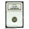 Image 3 : 1885 3CN PR67 Cameo NGC. Untoned with placid mirr