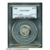 Image 1 : 1886 3CN PR67 PCGS. This lovely proof is bathed i