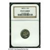 Image 3 : 1887/6 3CN PR67 Cameo NGC. Nicely contrasted with