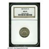Image 3 : 1867 5C Rays MS65 NGC. Not only is this radiant G