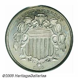 1866 5C Rays PR65 Cameo PCGS. The Shield Nickel s