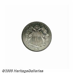 1867 5C No Rays PR65 Cameo PCGS. The 1867 No Rays