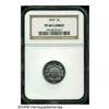 Image 3 : 1869 5C PR66 Cameo NGC. Fully reflective fields a
