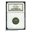 Image 3 : 1877 5C PR66 Cameo NGC. The 1877 boasts the lowes