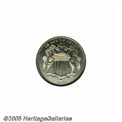 1877 5C PR66 Ultra Cameo NGC. Frosty devices disp