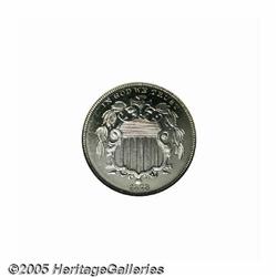 1878 5C PR66 Cameo NGC. A lovely Gem example char