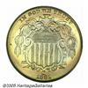 Image 4 : 1881 5C PR67 PCGS. Beautifully toned in bands of 
