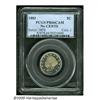 Image 1 : 1883 5C No Cents PR66 Cameo PCGS. Premium Gem cam