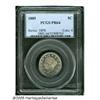 Image 1 : 1885 5C PR64 PCGS. Pretty, near-Gem proof with ve
