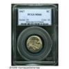 Image 1 : 1917 5C MS66 PCGS. Blushes of apricot and steel-b