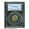 Image 3 : 1927-S 5C MS64 PCGS. Due to the rather pronounced