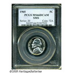 1965 5C SMS MS66 Deep Cameo PCGS. This strike pos