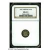 Image 3 : 1853 H10C Arrows MS67 S NGC. Lavishly toned in se
