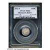 Image 1 : 1872-S H10C Mintmark Below Bow MS66 PCGS. Undulat