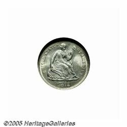 1872-S H10C Mintmark Above Bow MS67 NGC. The prod