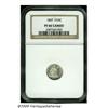 Image 1 : 1869 H10C PR66 Cameo NGC. Only 600 proofs were st