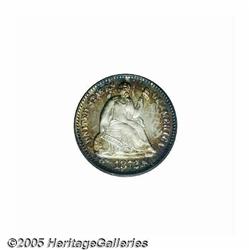 1872 H10C PR66 Cameo PCGS. The moderately toned s