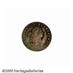 1798 10C Large 8 AU58 NGC. JR-4, R.3. Lavender an