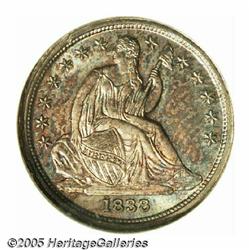 1838 10C Large Stars MS66 NGC. This short-lived s