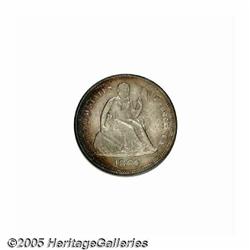 1860 10C MS66 NGC. Slightly weak on Liberty's hea