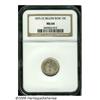 Image 1 : 1875-CC 10C Mintmark Below Bow MS64 NGC. Lustrous