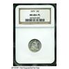 Image 3 : 1879 10C MS68 S Prooflike NGC. The icy-white devi