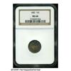 Image 3 : 1882 10C MS68 NGC. After reduced mintages in 1879