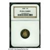 Image 3 : 1868 10C PR65 S Cameo PCGS. Well struck and impre