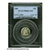 Image 1 : 1881 10C PR66 Cameo PCGS. A near-brilliant Premiu