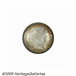 1892 10C MS67 S NGC. Golden-brown, apple-green, r