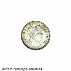 1907-D 10C MS64 PCGS. This '07-D dime is nearly b