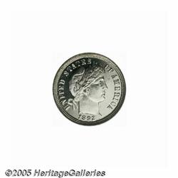 1892 10C PR67 Cameo NGC. A brilliant and sharply 