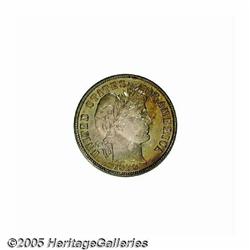 1909 10C PR67 PCGS. Bright lime color dominates t