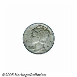 1916-D 10C VF30 ICG. Twentieth century key-date c