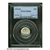 Image 1 : 1919-D 10C MS65 PCGS. Lovely Gem example with und