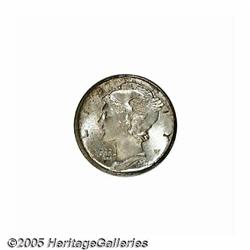 1931-D 10C MS67 Full Bands PCGS. A lightly toned 