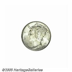 1937-D 10C MS68 Full Bands PCGS. Gentle apricot c