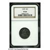 Image 3 : 1878 20C PR64 NGC. Gunmetal gray toning with vivi