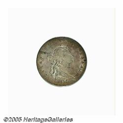 1806 25C AU58 PCGS. B-9, R.1. A nicely struck and