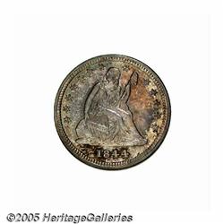 1844-O 25C MS66 Prooflike NGC. With a sizeable or