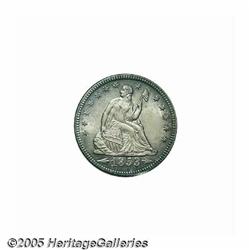 1853 25C Arrows and Rays MS64 PCGS. From The M 18