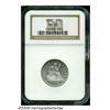Image 3 : 1858 25C MS65 NGC. The sizeable yearly Quarter pr