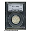 Image 3 : 1862-S 25C MS63 PCGS. A frosty silver-gray exampl