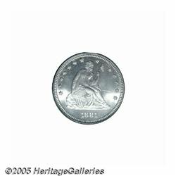 1881 25C MS66 PCGS. Business strike Quarter produ