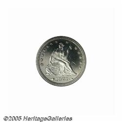 1873 25C Arrows PR64 Cameo NGC. First year of the