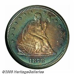 1878 25C PR66 NGC. Flashy mirrors sit underneath 