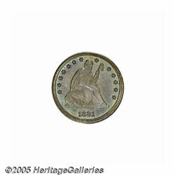 1881 25C PR65 PCGS. Lovely tan-brown, powder-blue