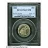 Image 1 : 1883 25C PR65 Cameo PCGS. Nice lightly cameoed ex